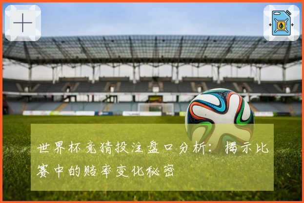 世界杯竞猜投注盘口分析：揭示比赛中的赔率变化秘密