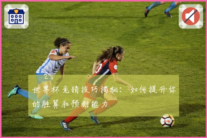 世界杯竞猜技巧揭秘：如何提升你的胜算和预测能力